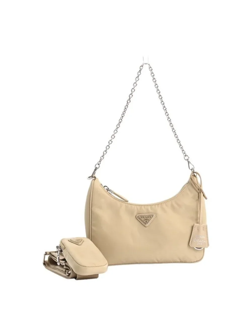 Prada Shoulder Bag Beige